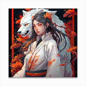 Shinobi's Tiger Tale Canvas Print