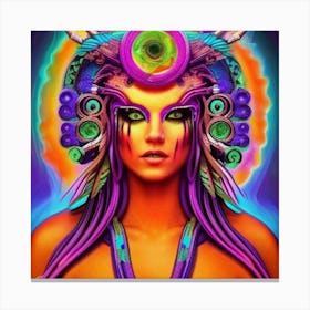 Psychedelic Art 1 Canvas Print