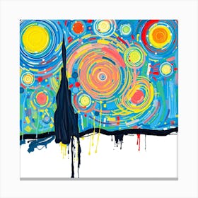 Starry Night 38 Canvas Print