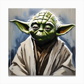 Starwars Yoda Canvas Print