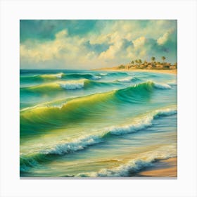 Ocean Waves 53 Canvas Print