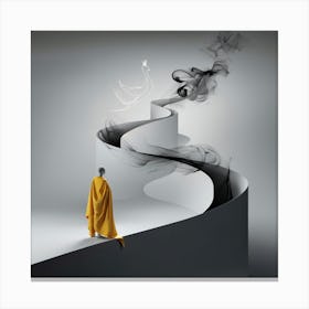 The Monk Canvas Print