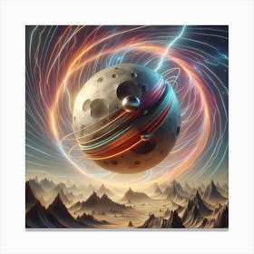 Storm object Canvas Print