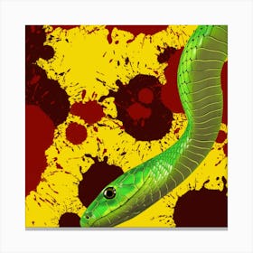 Bloody Snake Canvas Print