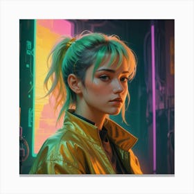 Cyberpunk Canvas Print