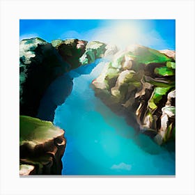 Fjord Canvas Print