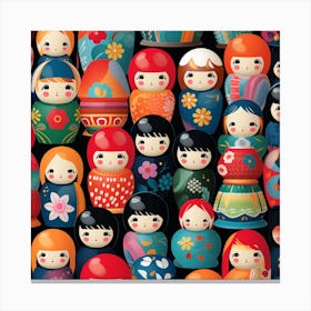 Matryoshka Dolls 1 Canvas Print