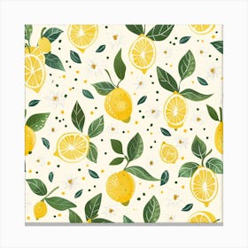 Lemons Canvas Print