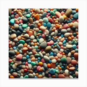 Pebbles 4 Canvas Print