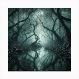 Dark Forest 59 Canvas Print