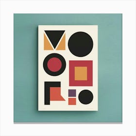 Geometric Print Canvas Print