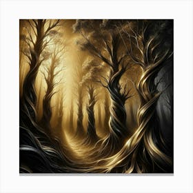 Dark Forest 28 Canvas Print