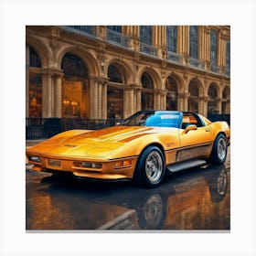 Chevrolet Corvette Canvas Print