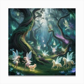 Fairy Forest Canvas Print