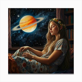 Saturn Canvas Print