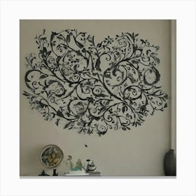 Floral Wall Art 3 Canvas Print