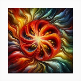 Abstract Painting Canvas Print