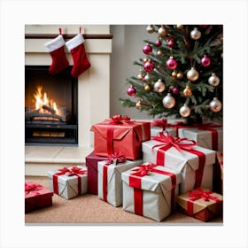 Christmas Presents 6 Canvas Print