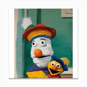 Sesame Street Canvas Print