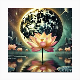 Lotus Flower 155 Canvas Print