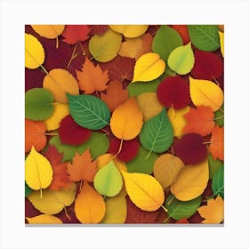 Autumn Leaves Canvas Print