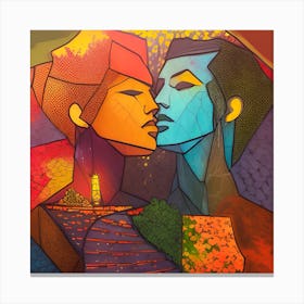 Love Is Like A Rainbow Canvas Print