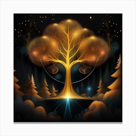 Tree Of Life 47 Canvas Print