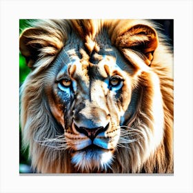 Lion art 37 Canvas Print