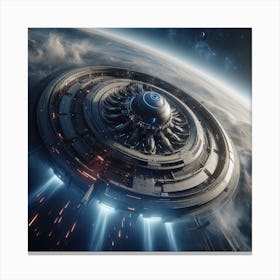 Spaceship 73 Canvas Print