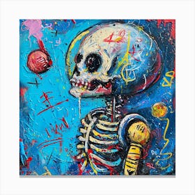 Skeleton 15 Canvas Print