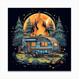 Camper Canvas Print