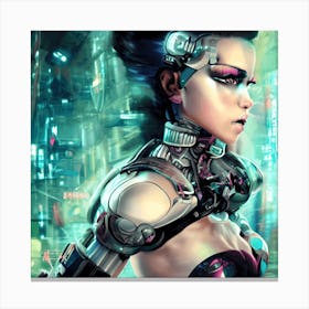 Cyberpunk Canvas Print