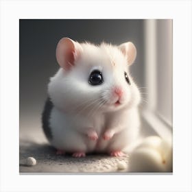Cute Hamster Canvas Print