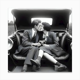 Dating Automotive Style-1928 ~Reimagined 6 Canvas Print