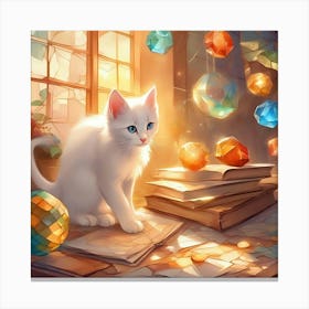 Kitty Canvas Print