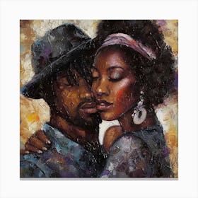 Echantedeasel 93450 African American Black Love Stylize 995 C1768a61 A92e 4c1a 97fd 0a49831b80d4 Canvas Print