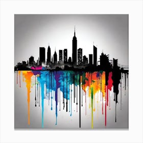 New York City Skyline 39 Canvas Print