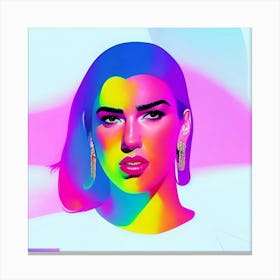 Dua lipa Canvas Print