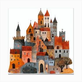 Castles In The Sky Canvas Print