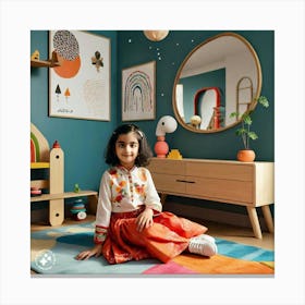 Child'S Room Canvas Print