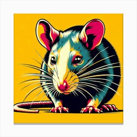 Pop Rat Canvas Print