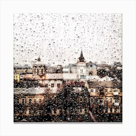 Rainy Day Odessa Ukraine Canvas Print
