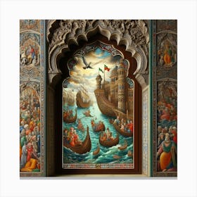 Islamic Art 5 Canvas Print