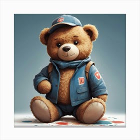 Teddy Bear Canvas Print