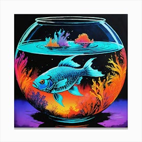 Fish Bowl 5 Canvas Print