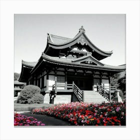 Japanese Temple Canvas Print