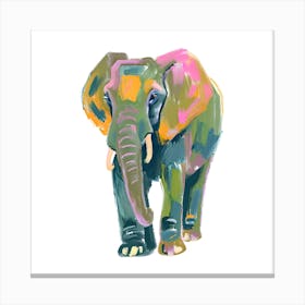 African Forest Elephant 02 Canvas Print