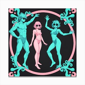 Sexy Girls 11 Canvas Print