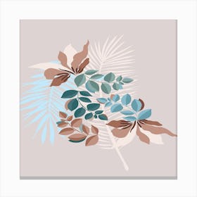 Tropical Leaves Canvas Print