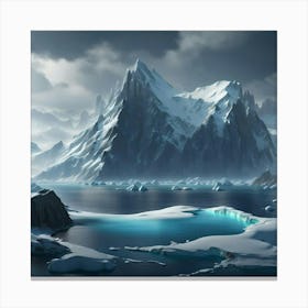 Arctic Landscape Canvas Print